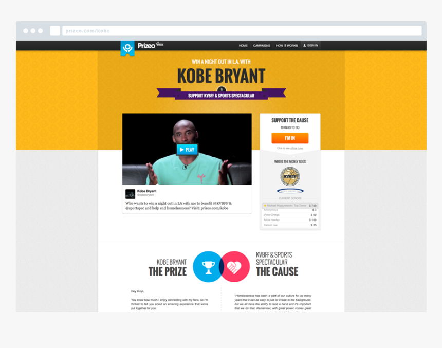 Kobe Prizeo, HD Png Download