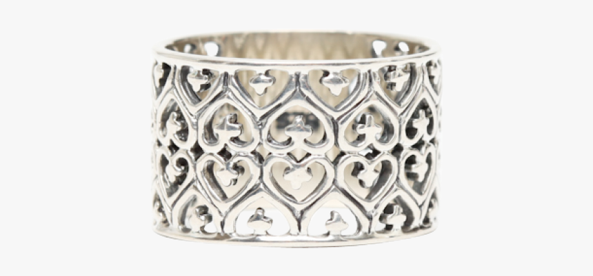 Filigree Heart Ring, HD Png Download