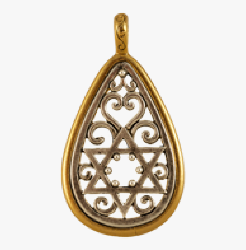 Filigree Star Of David Necklace, HD Png Download