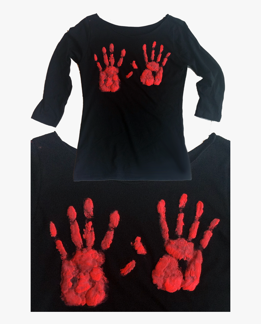 With Bloody Hands On The Front ☆, HD Png Download
