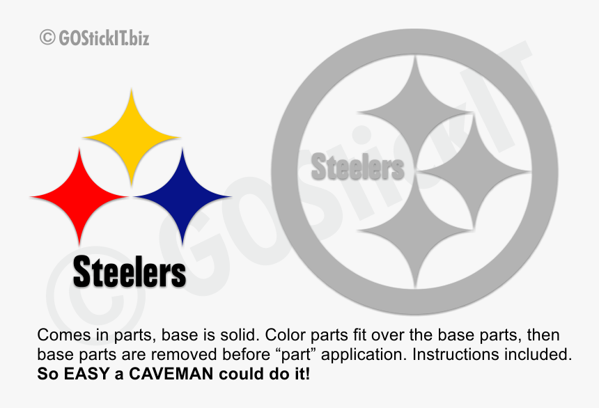 Logos And Uniforms Of The Pittsburgh Steelers , Png, Transparent Png