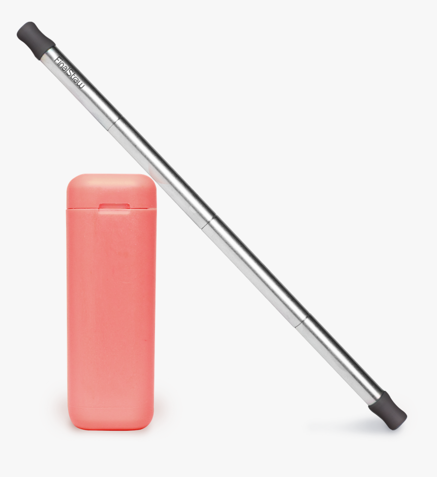 Healthy Coral Reusable Straw, HD Png Download