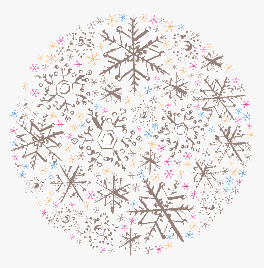 Snow Crystal Ball Clipart, HD Png Download