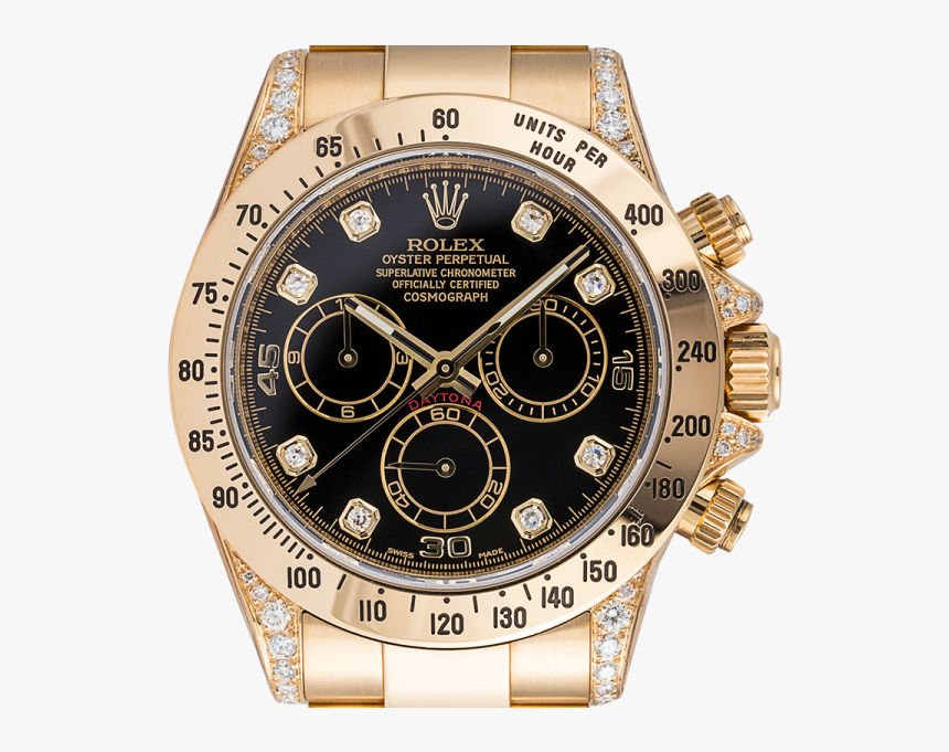 Rolex Cosmograph Daytona Diamond , Png Download, Transparent Png