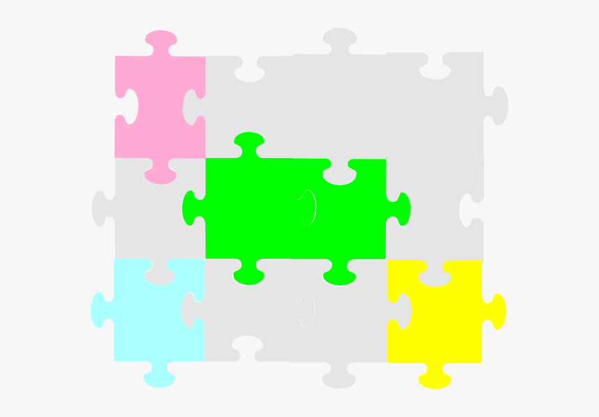 Jigsaw Puzzle Svg Clip Arts, HD Png Download