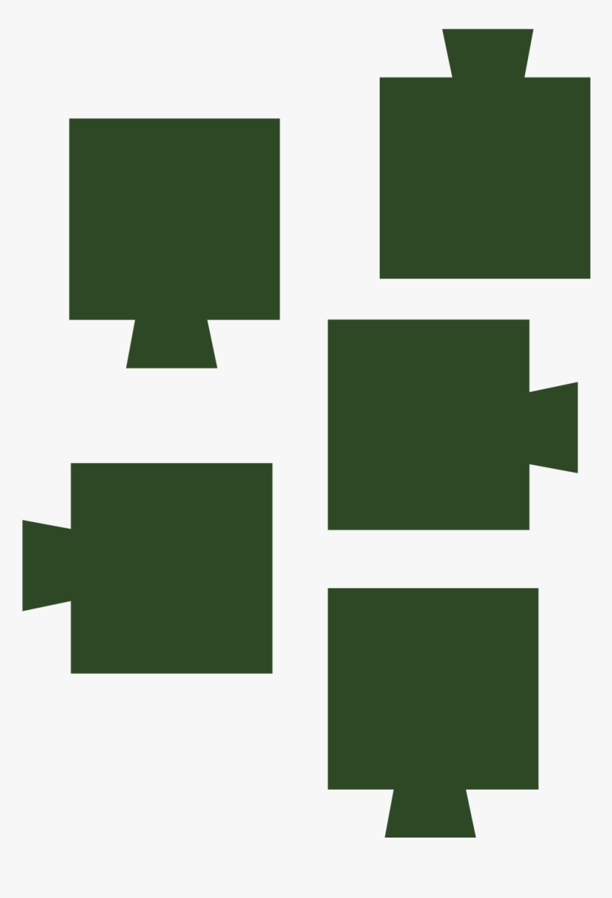 Dark Green Puzzle, HD Png Download