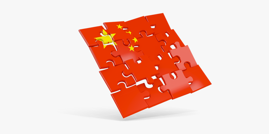 Square Puzzle Flag, HD Png Download