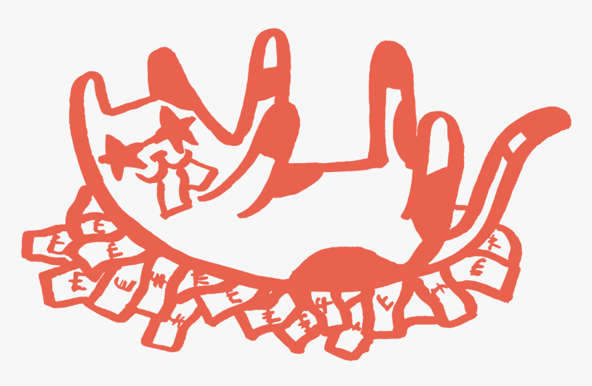 Raining Money Png, Transparent Png