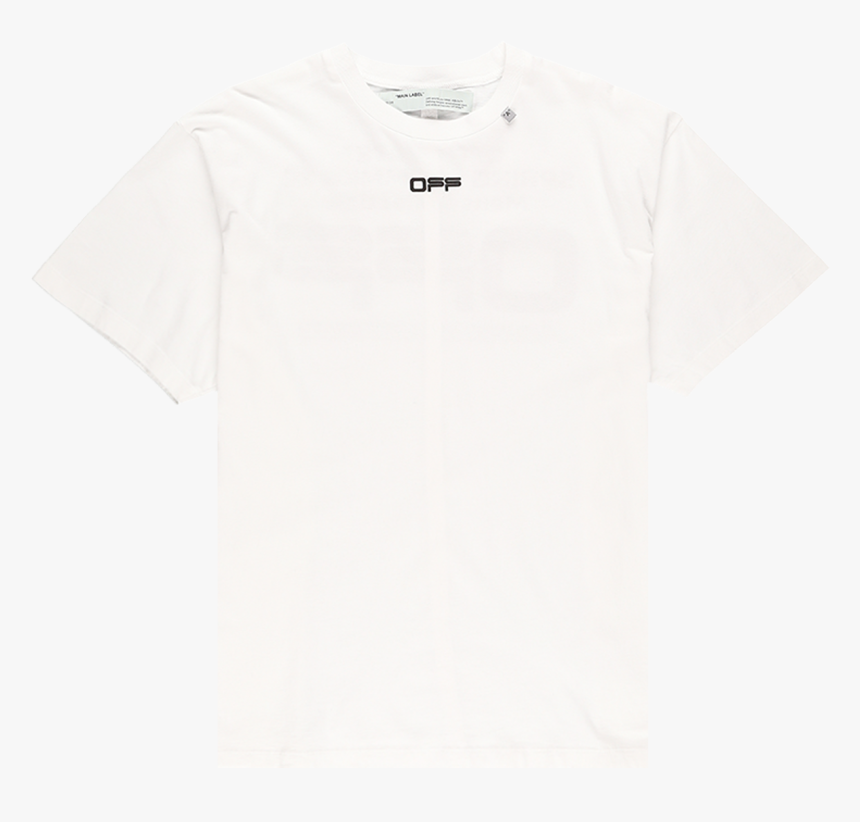 Off White Wavy Line Logo Oversized T Shirt, HD Png Download