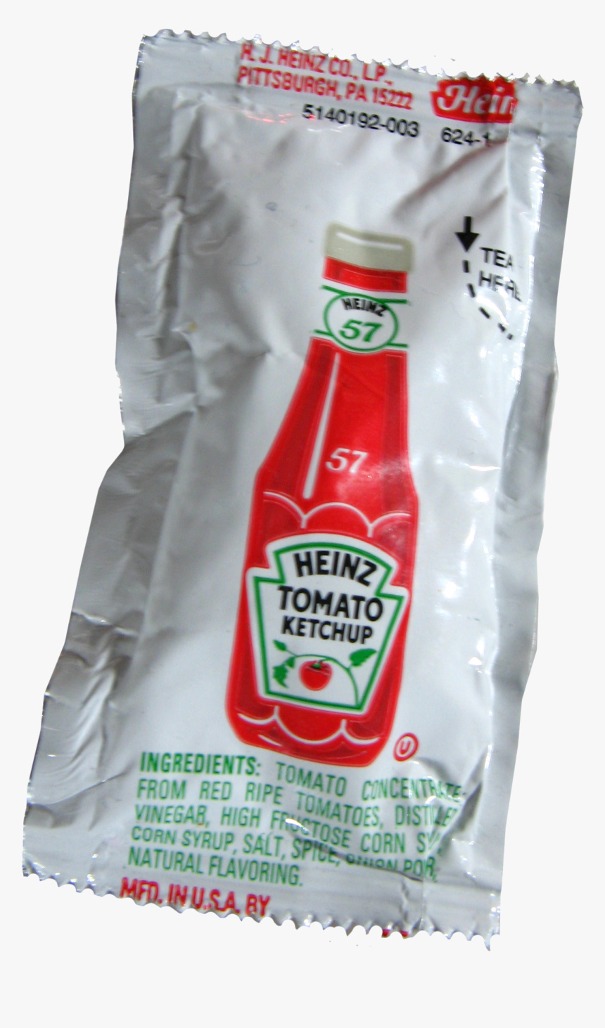Heinz Tomato Ketchup Single Serve Dip And Squeeze Dippers - Packet, HD Png Download