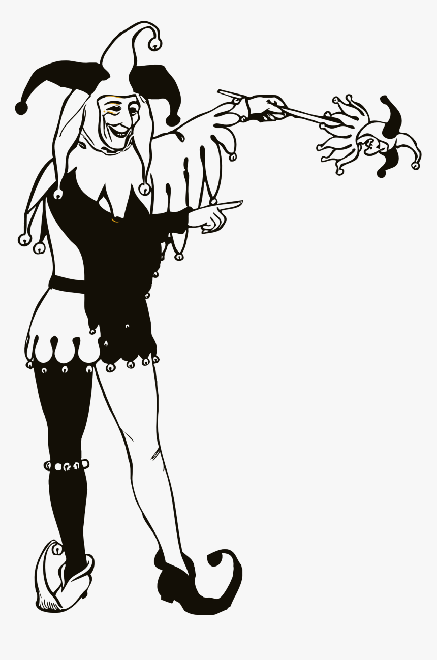 Jester Hat Clipart - Jester Png, Transparent Png