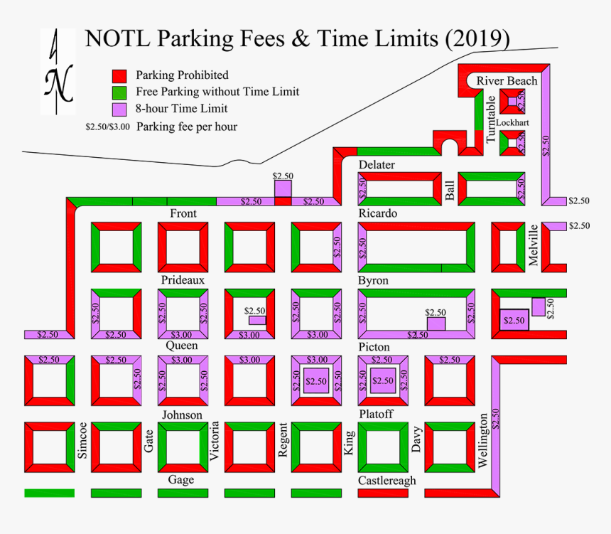 Niagara On The Lake Free Parking, HD Png Download
