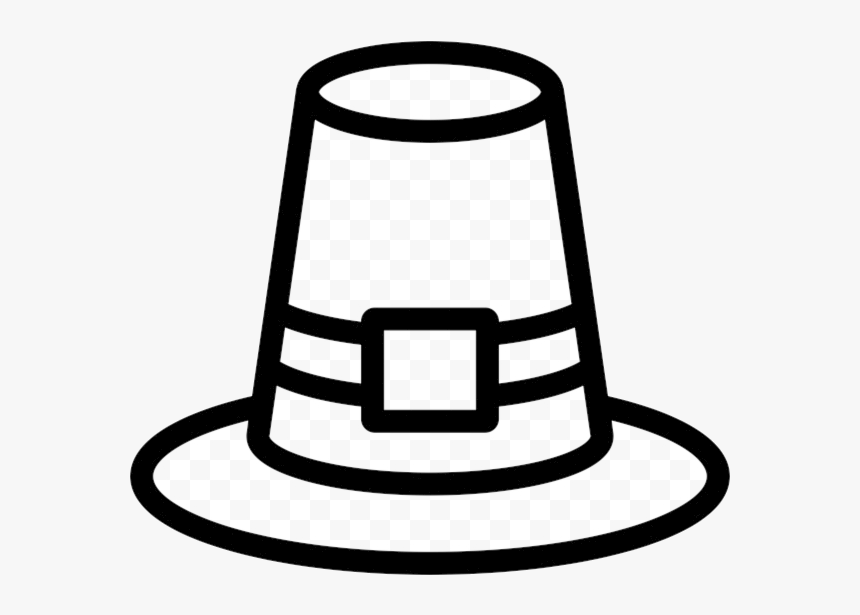 Pilgrim Hat Rubber Stamp Drawing Clipart Transparent Clip Art Thanksgiving Hat Hd Png Download Transparent Png Image Pngitem