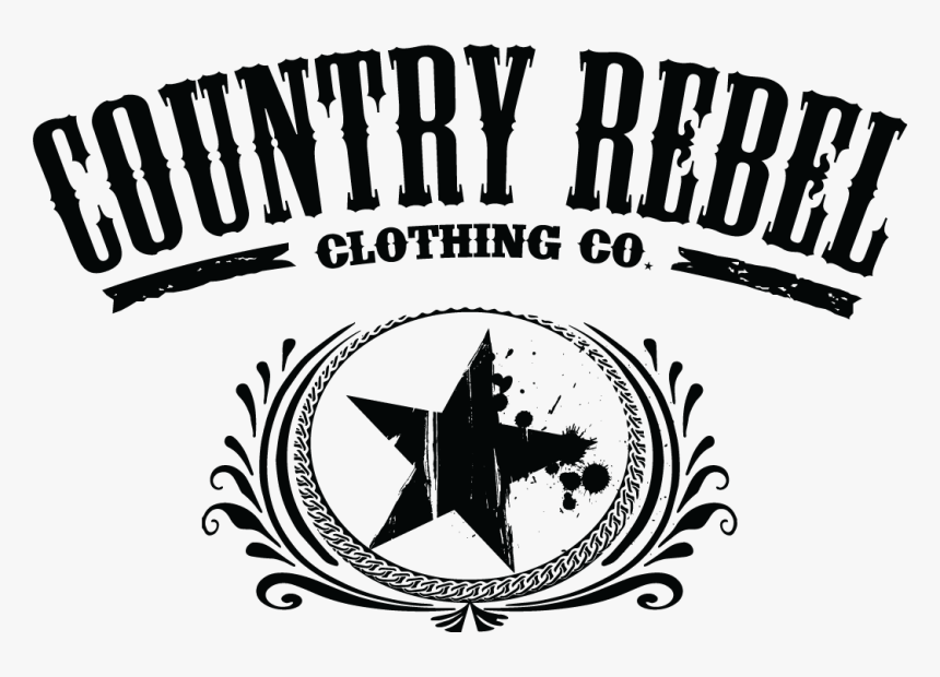 Transparent Rebel Symbol Png - Country Rebel Clothing Logo, Png Download