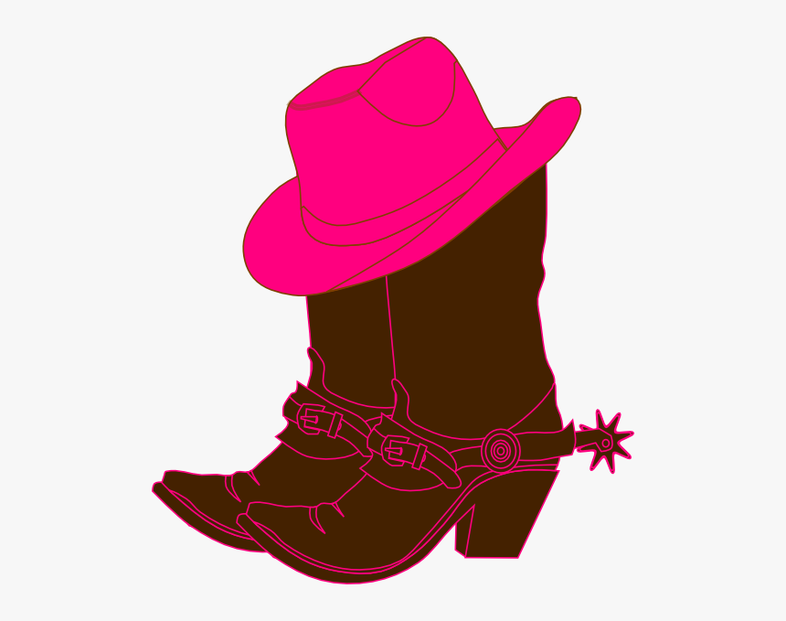 Boots Frame Cliparts - Cowgirl Boots Clipart, HD Png Download