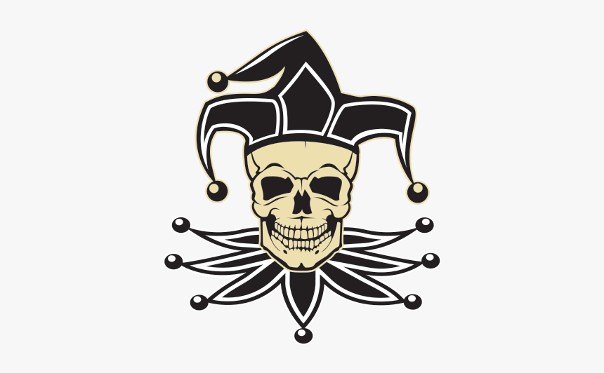Printed Vinyl Stickers Factory - Joker Skull, HD Png Download