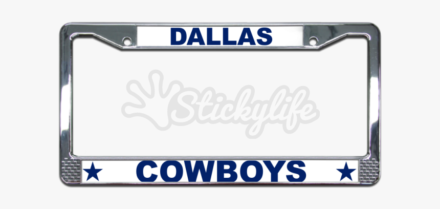 Cowboys License Plate Frame - Sign, HD Png Download