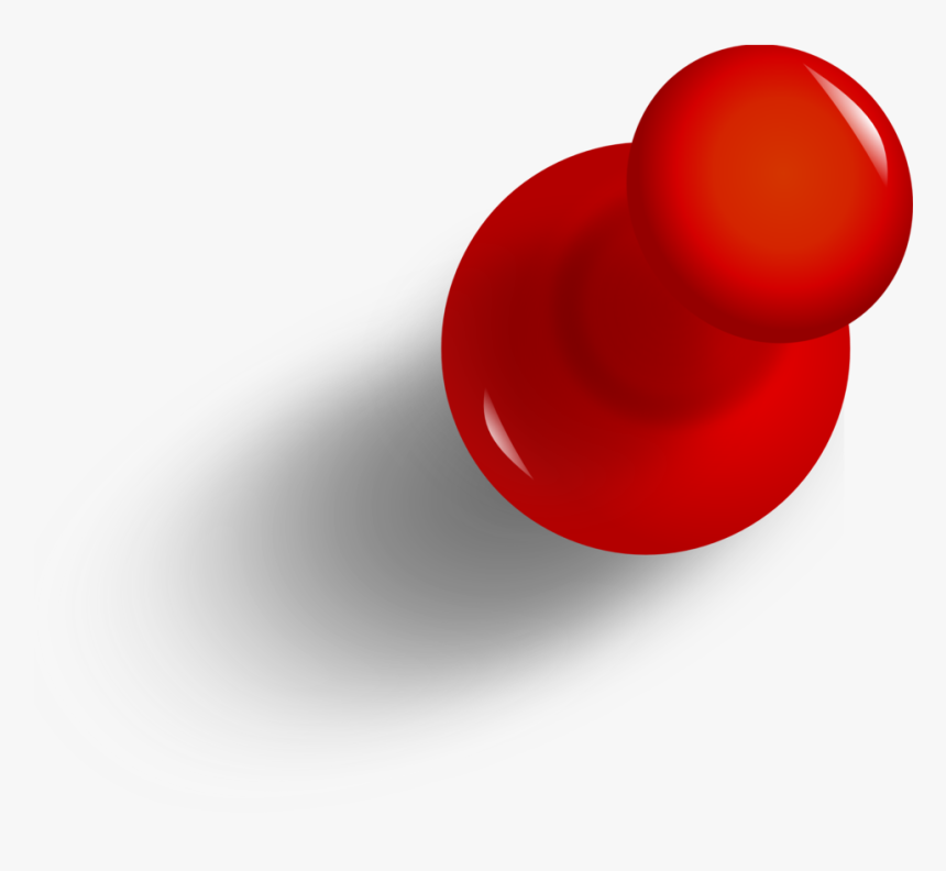 Push Pin Clip Art No Background - Pin Png, Transparent Png