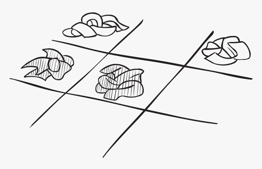 Fun Large Group Game Tic Tac Toe Game Placed On Floor - Illustration, HD Png Download