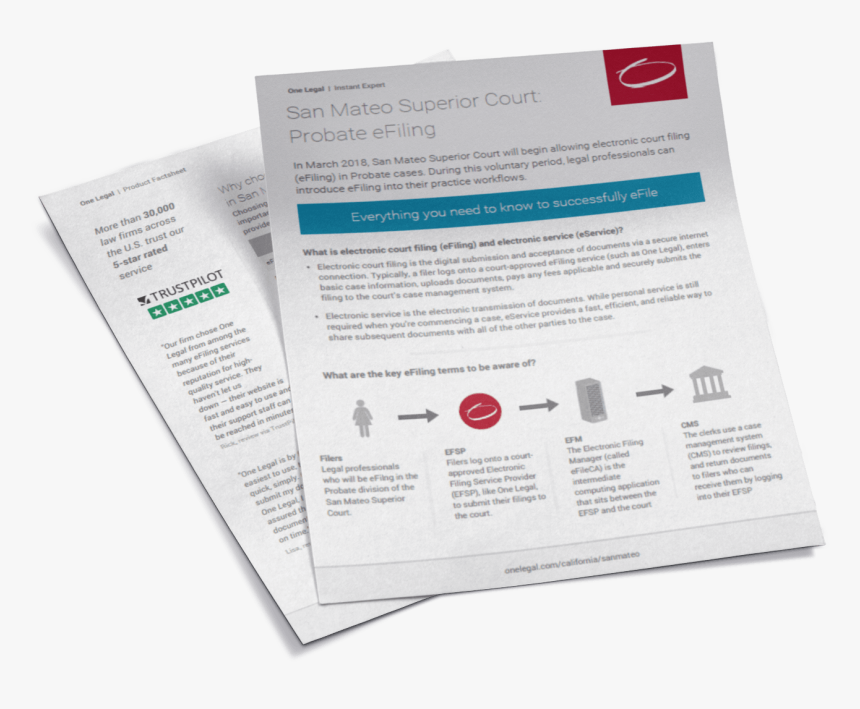 Guide To Efiling In San Mateo - Brochure, HD Png Download
