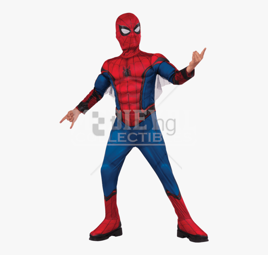 Free Png Download Spiderman Homecoming Costume For - Kids Spiderman Costume, Transparent Png
