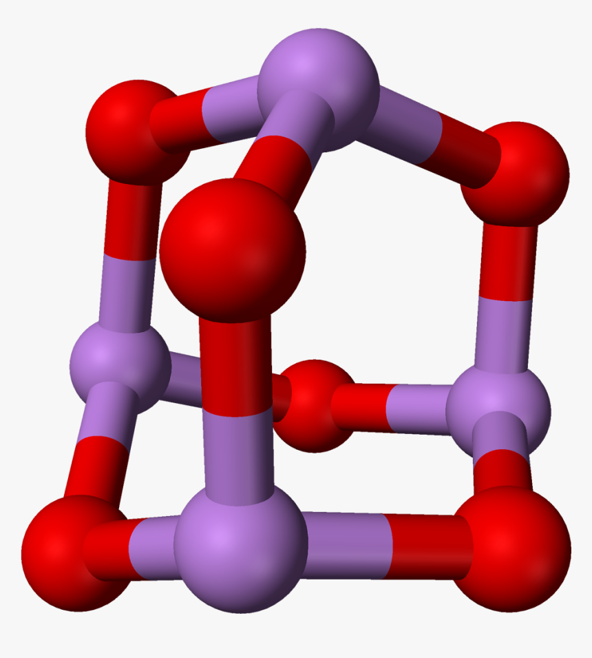 Arsenic Trioxide 3d Balls - Arsenic Trioxide, HD Png Download