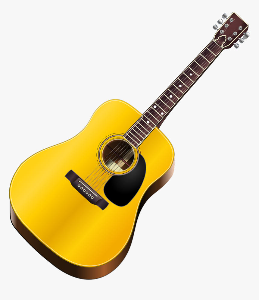 Guitar Clip Art - Png Download, Transparent Png