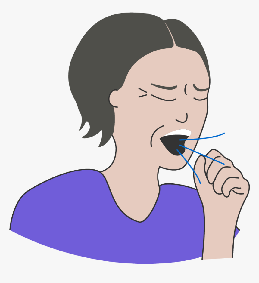 Chest Pain, Coughing Or Wheezing Cough Png, Transparent Png