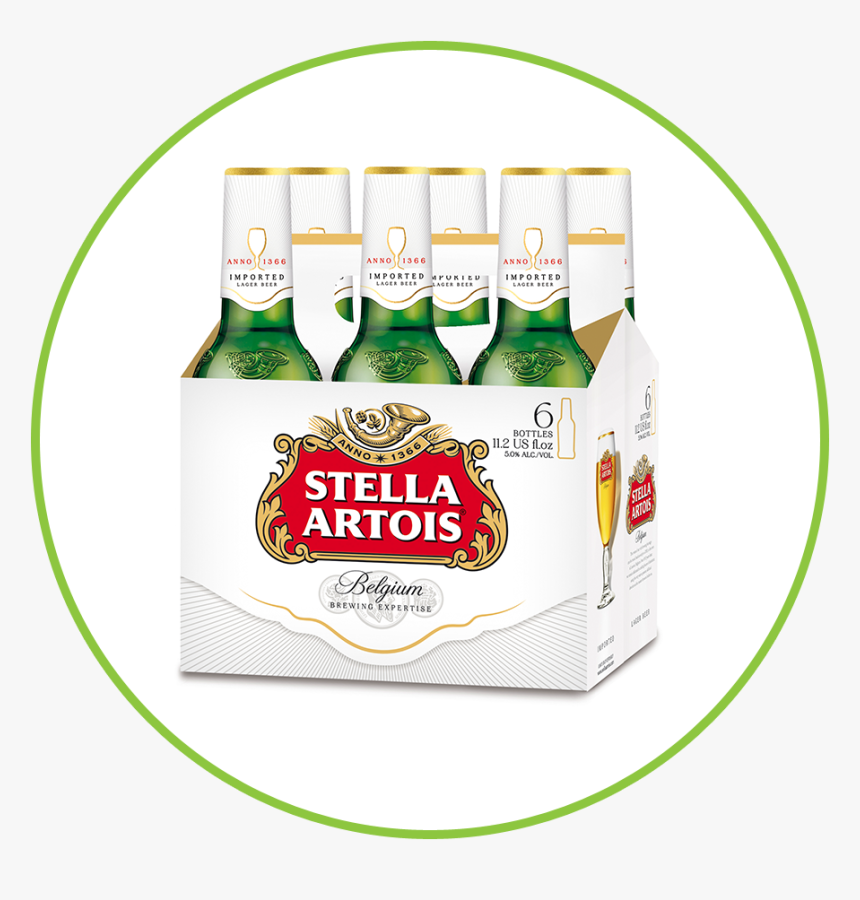 Stella Artois 6pk, HD Png Download