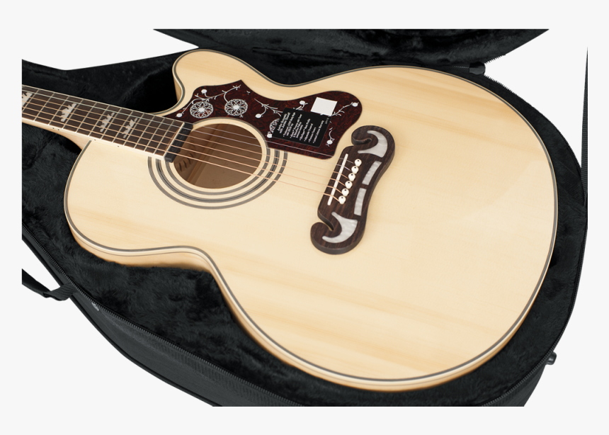 Transparent Acoustic Guitar Vector Png - Gl Jumbo, Png Download