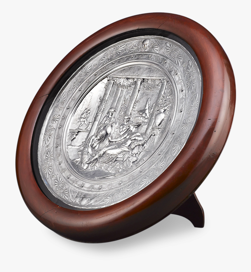 Elkington Silver Plate Plaque By Morel-ladeuil - Antique, HD Png Download