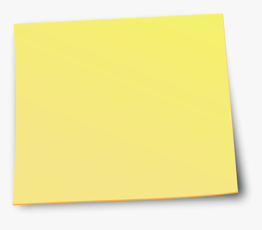 Sticky Notes Png - Paper Message Png, Transparent Png