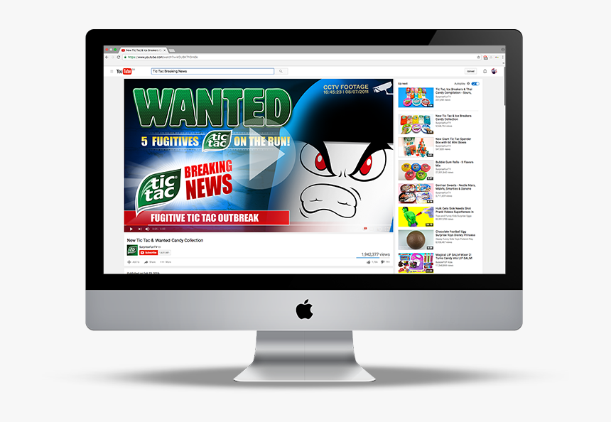 Sspace Tic Tac Youtube - Website, HD Png Download