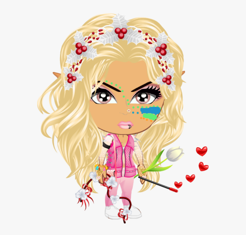 Neon Glowing Face Paint - Cartoon, HD Png Download