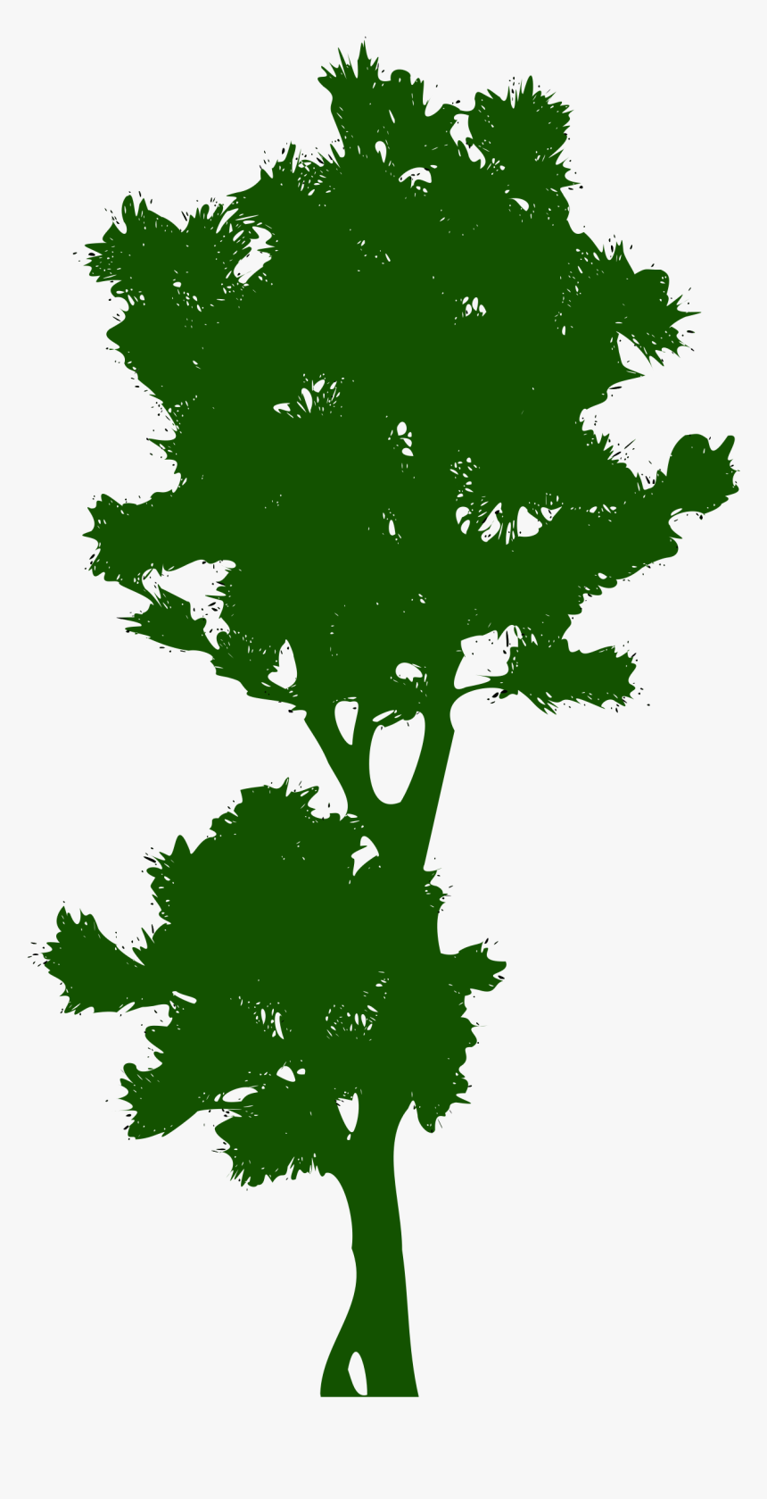 Tree Public Domain Clip Art - Pohon Tinggi Vektor, HD Png Download