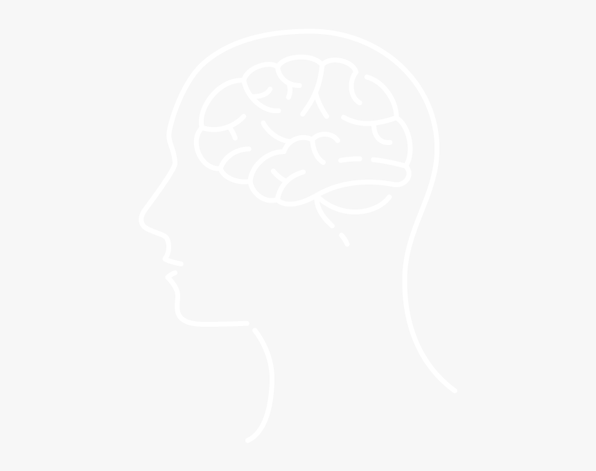 Brain Icon - Johns Hopkins White Logo, HD Png Download