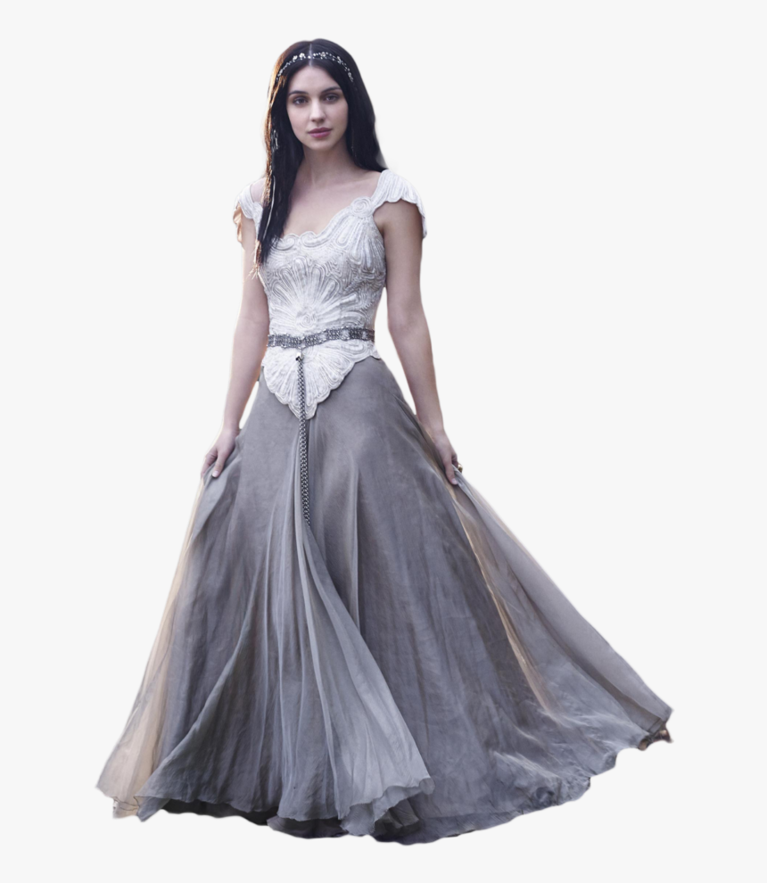 Model,white,bridal Party Dress,lady,wedding Dress,formal - Transparent Adelaide Kane Png, Png Download