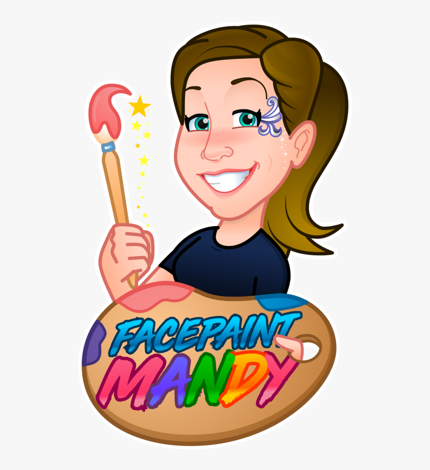 Facepaint Mandy Logo, HD Png Download