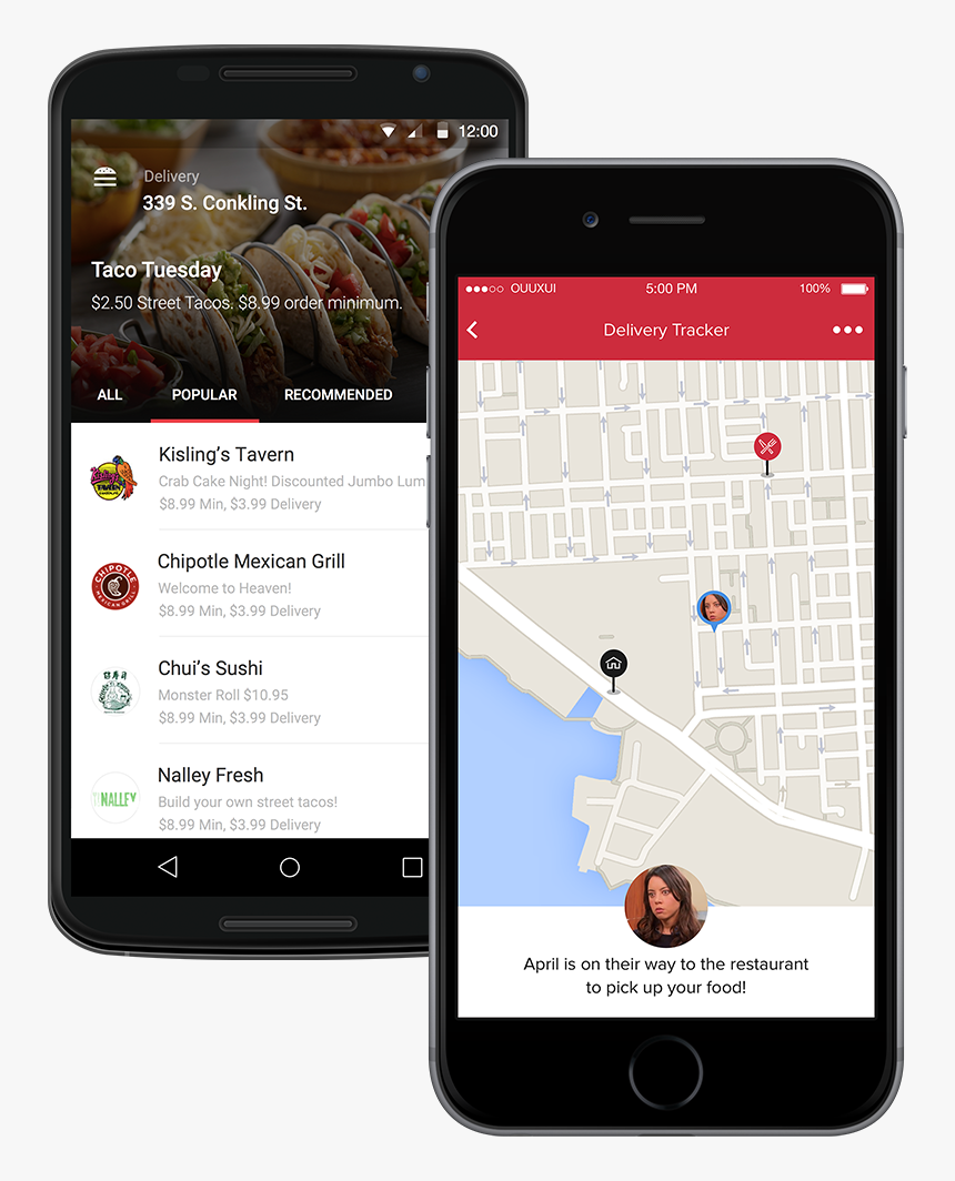 Delivery Order Android App, HD Png Download