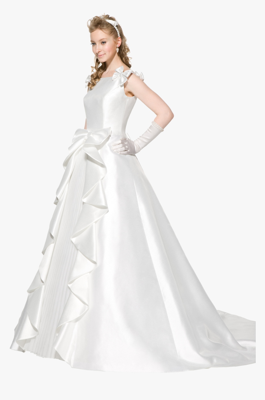 Wedding Dress Png - Wedding Dress Woman Png, Transparent Png