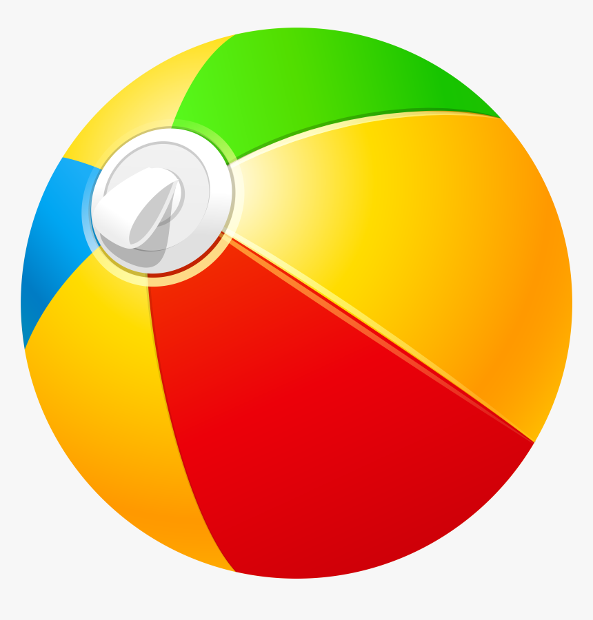 Beach Ball Png Clip Art, Transparent Png