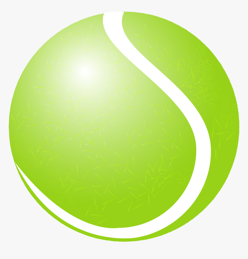 Tennis Ball Png Clipart - Circle, Transparent Png