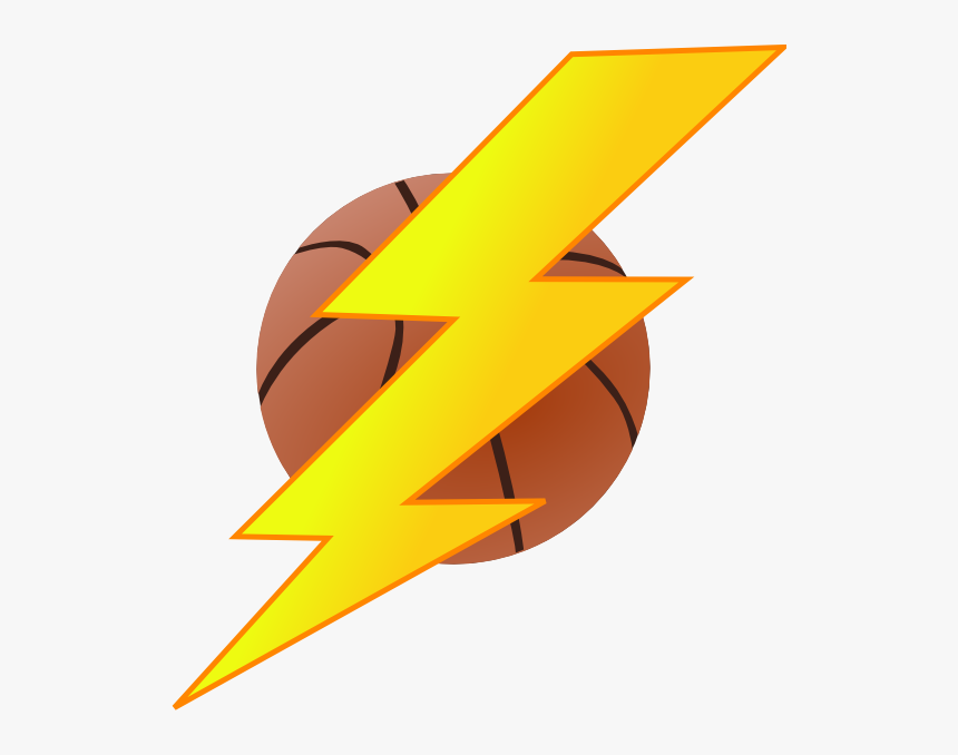 Thunder Logo Design Basketball, HD Png Download
