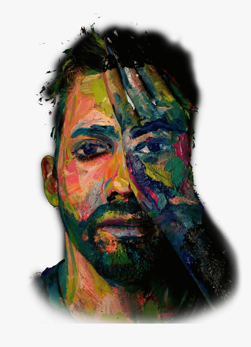Facepaint - David Blaine - Self-portrait, HD Png Download