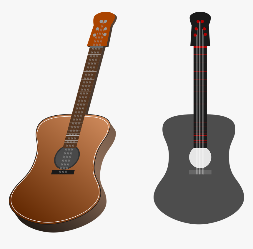 Guitar Música Tool Free Picture - Acoustic Guitar, HD Png Download