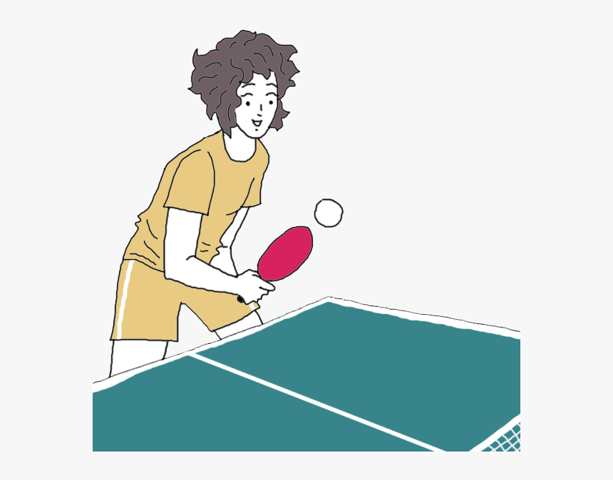 Table Tennis Ping Pong Deam - Ping Pong, HD Png Download