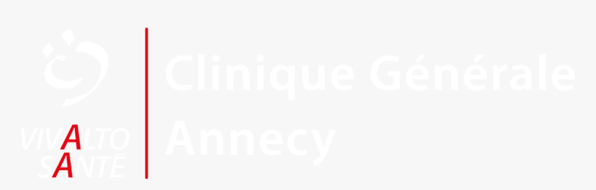 Logo Clinique Générale D Annecy - Black-and-white, HD Png Download