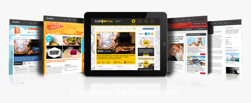 Cuponera De Descuentos - Tablet Computer, HD Png Download