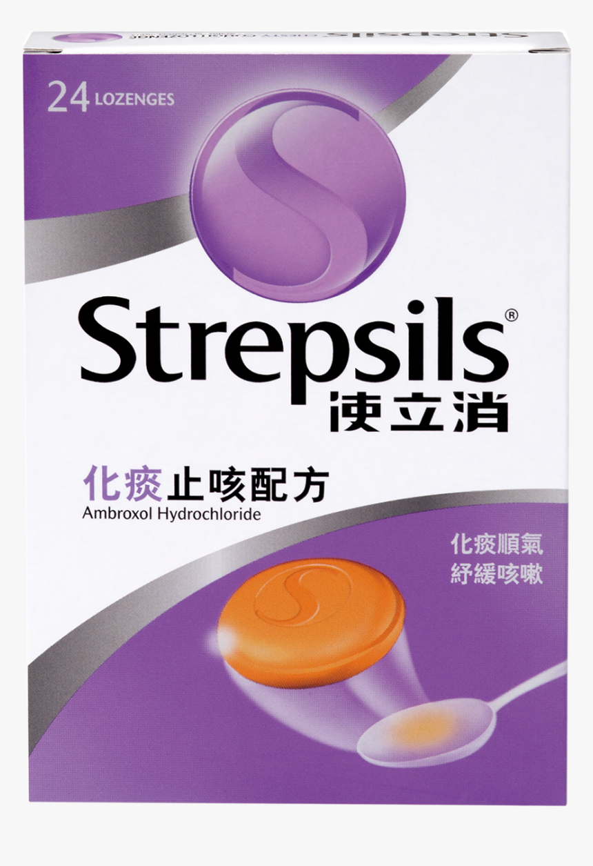 Strepsils Chesty Cough Lozenge 24s - Strepsils Chesty Cough Lozenge, HD Png Download