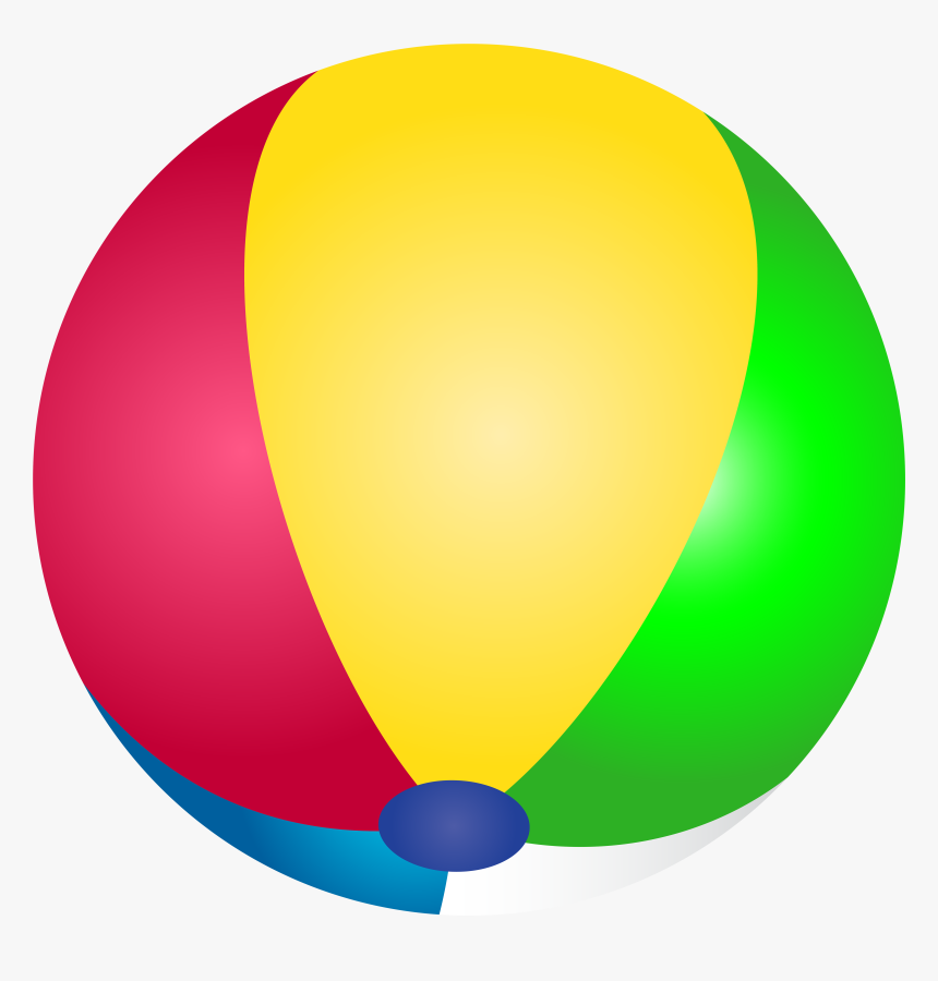 Beach Ball Clip Art - Png Transparent Beach Ball Png Clipart, Png Download